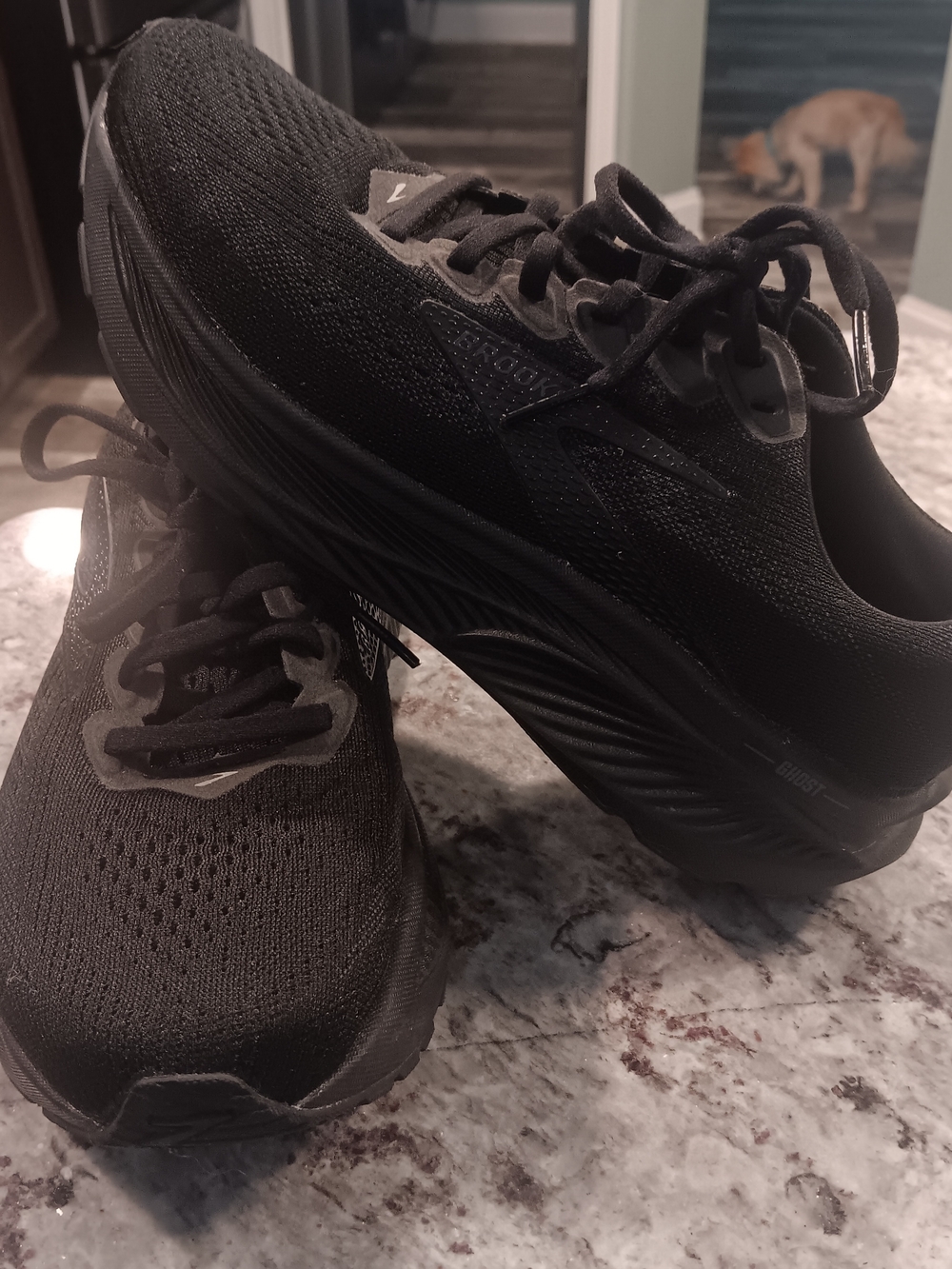 BROOKS GHOST 17 Black Performance Running Shoes